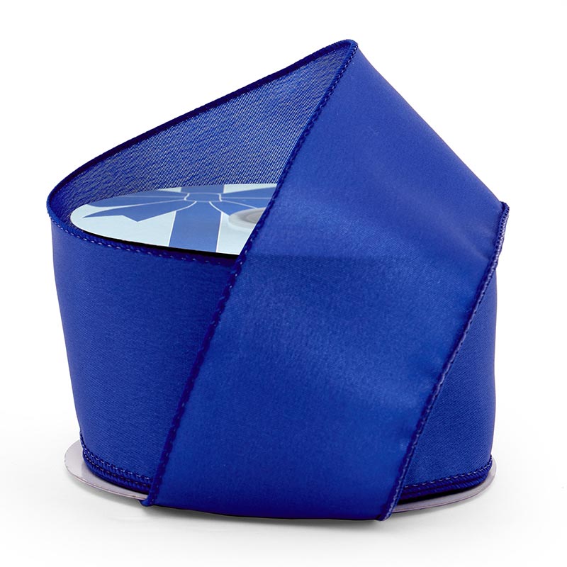 Cast-Over Wired Satin Ribbon