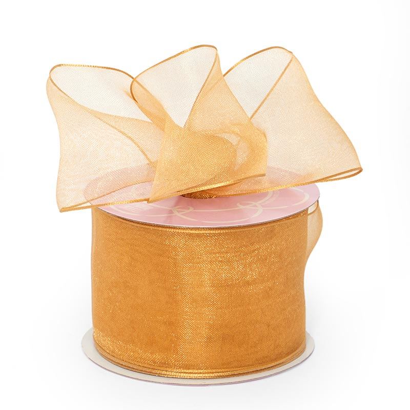 Sheer Organza Wired Ribbon