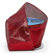 Red Mini Metallic Dots On Wired Ribbon (2-1/2" X 10YD)
