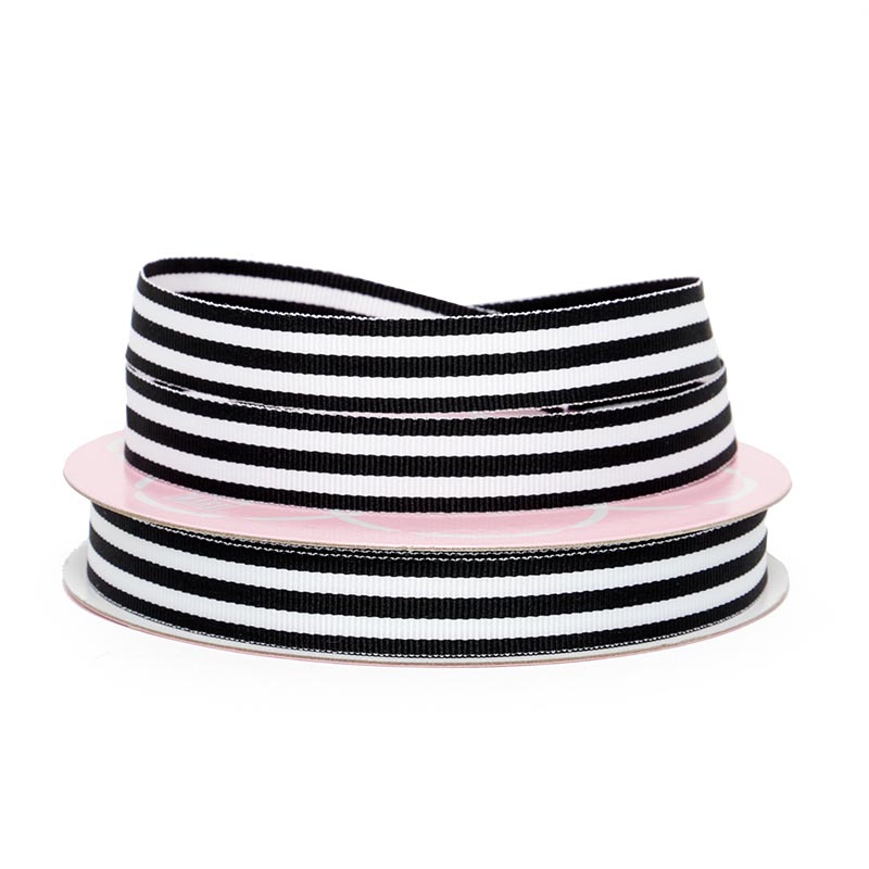 Jenna Striped Grosgrain Ribbon