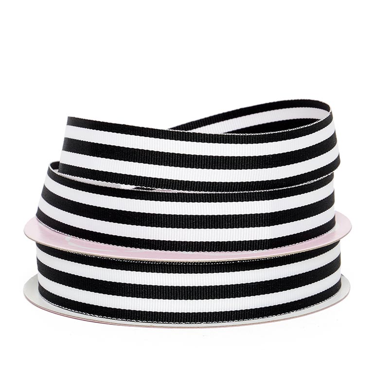 Jenna Striped Grosgrain Ribbon