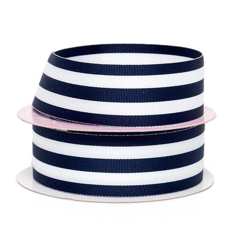 Jenna Striped Grosgrain Ribbon
