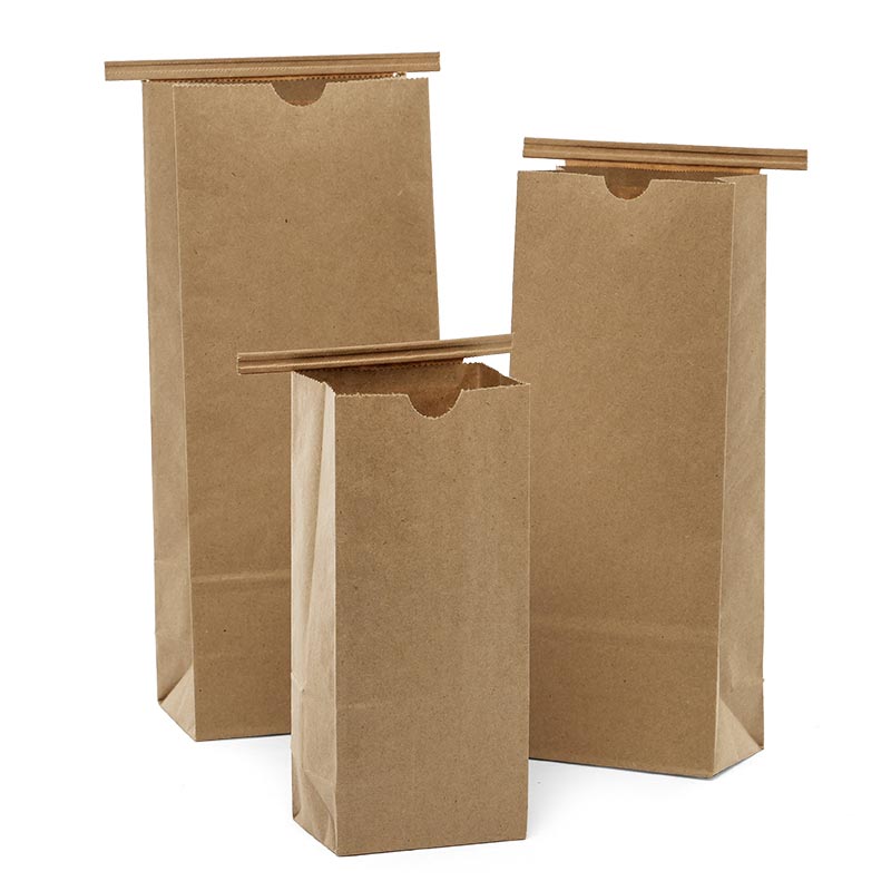 Kraft Tin Tie Bags with Biodegradable Liner
