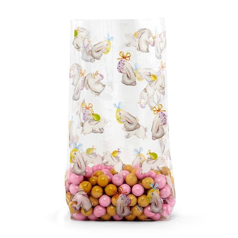 Festive Patterned Cello Bags (100/Pack)