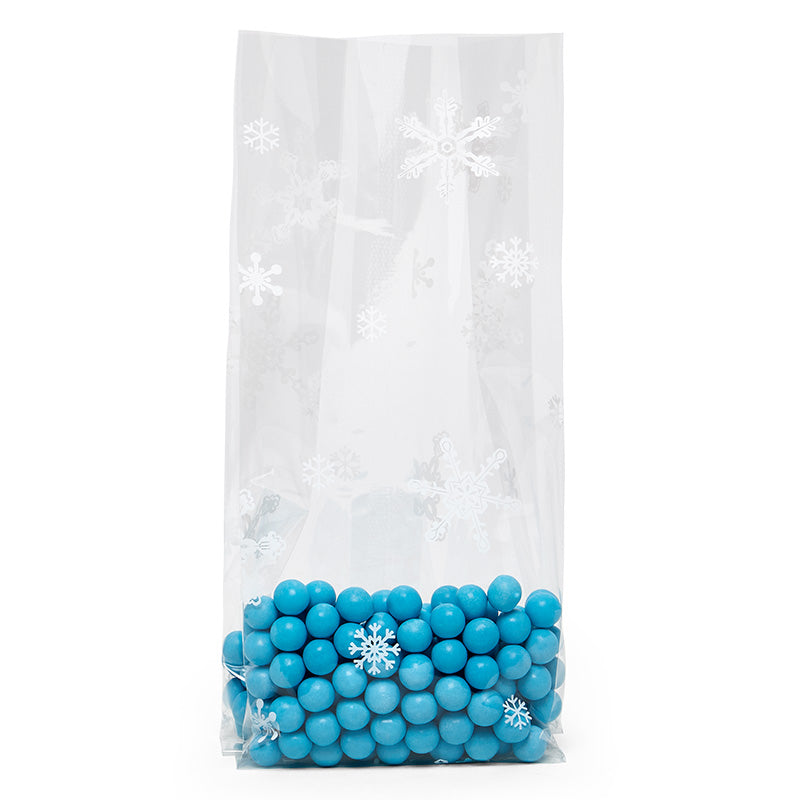 Festive Patterned Cello Bags (100/Pack)