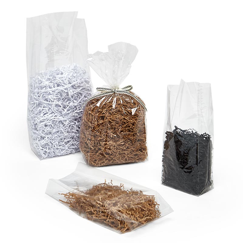 Clear Gusseted Cello Bags