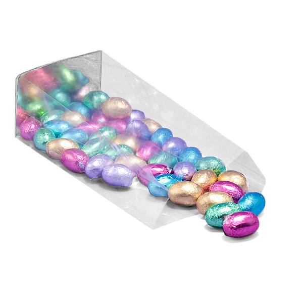 Cardboard Bottom Insert Gusseted Cello Bags (100/Pack)