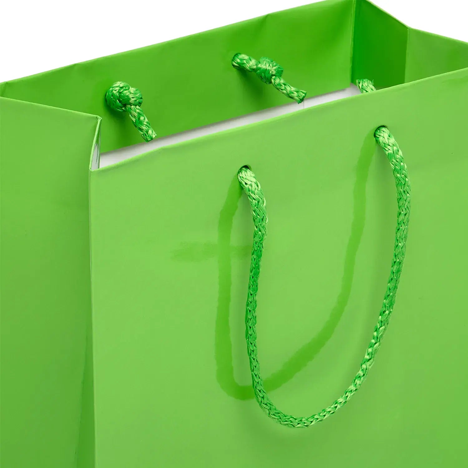 Colored Glossy Paper Euro Totes (100/Pack)