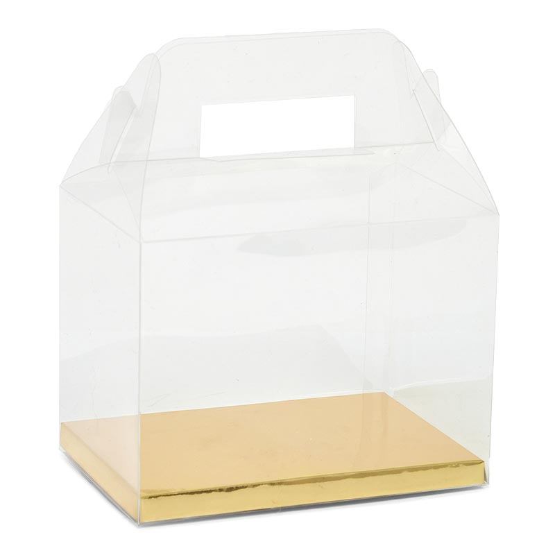 Gable Boxes with Gold Bottom (24/Pack)
