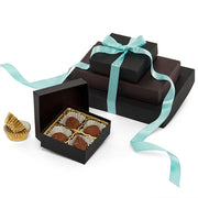 Matte Black Rigid Candy Boxes (100/Pack)