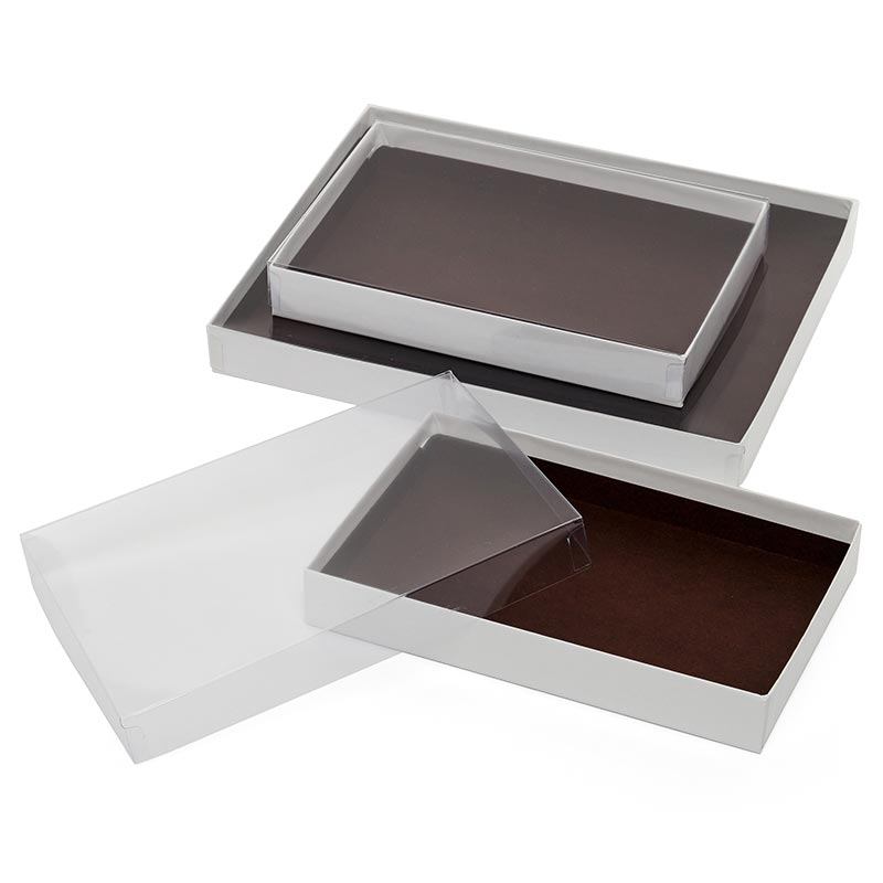 White Gloss View Top Boxes