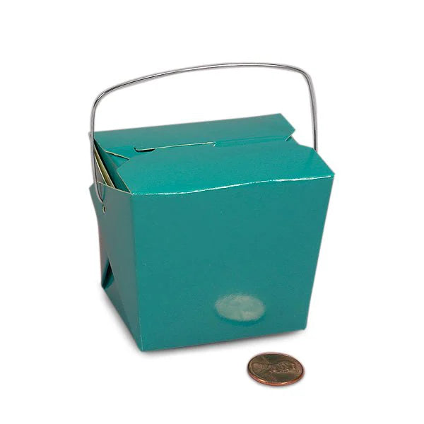 Colored Paper Wire Handle Boxes