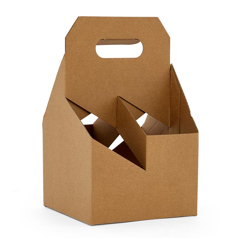 4 Bottle Corrugated Carrier