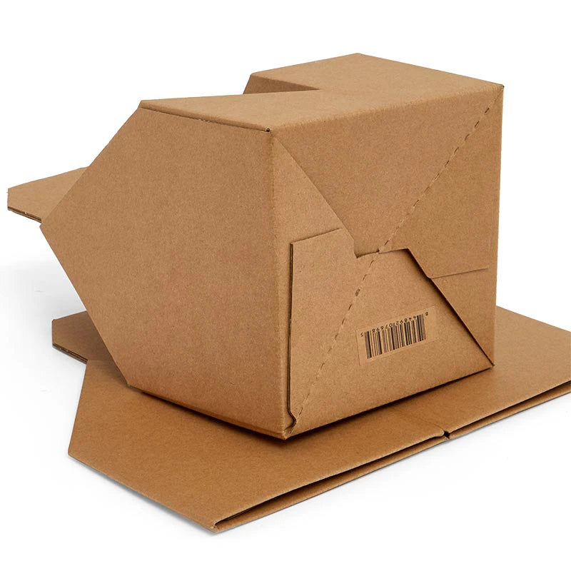 4-Bottle Corrugated Wine Carrier (25/Pack)