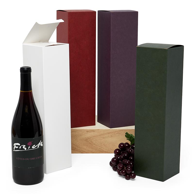 1-Bottle Wine Boxes (100/Pack)