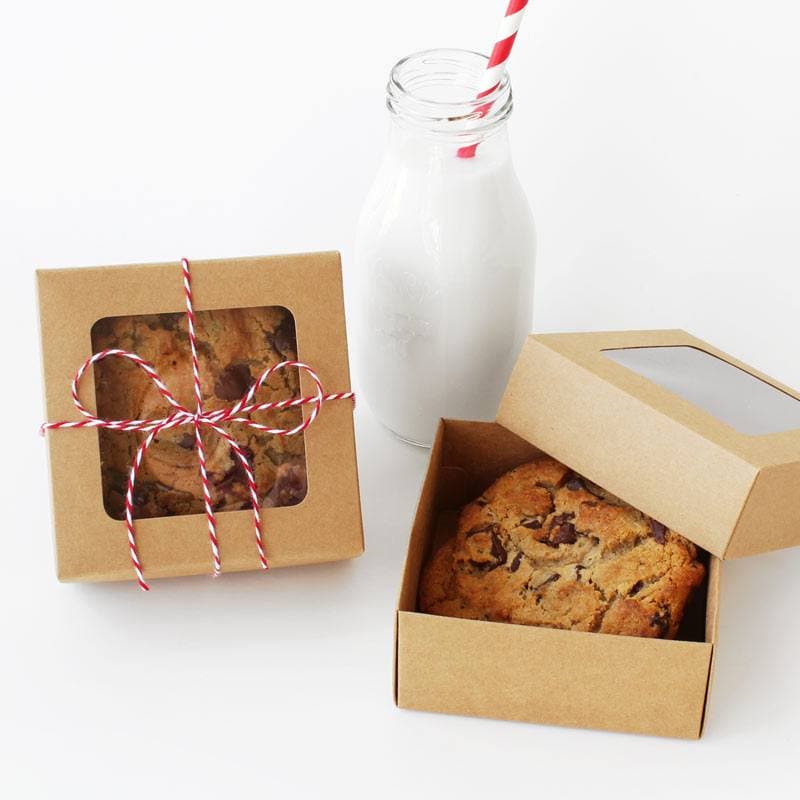 Cookie Box Square Window
