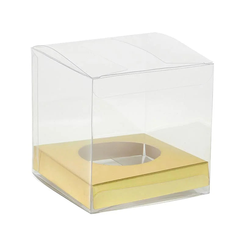 Clear Bottom PET Cupcake Boxes