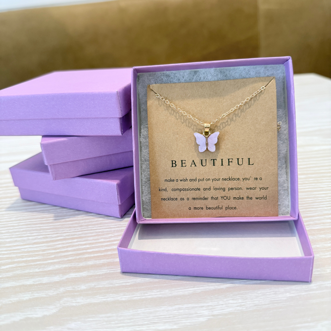 Solid Colored & Embossed Jewelry Boxes (100/Pack)