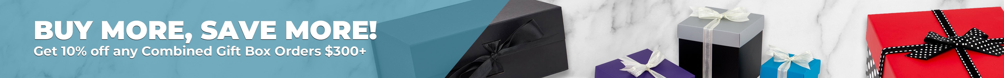 1 Black Gift Box with 10 pcs Luxury Black Gift Bags