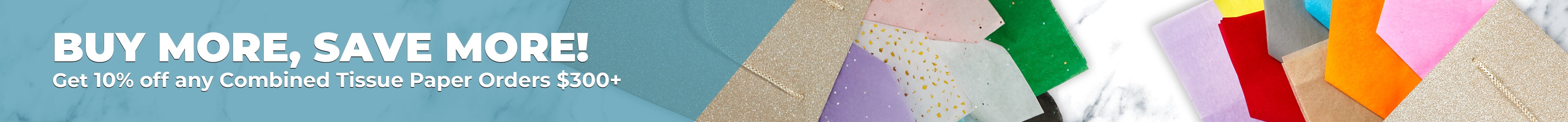 Buy Wholesale Tissue Paper in Bulk | Paper Mart